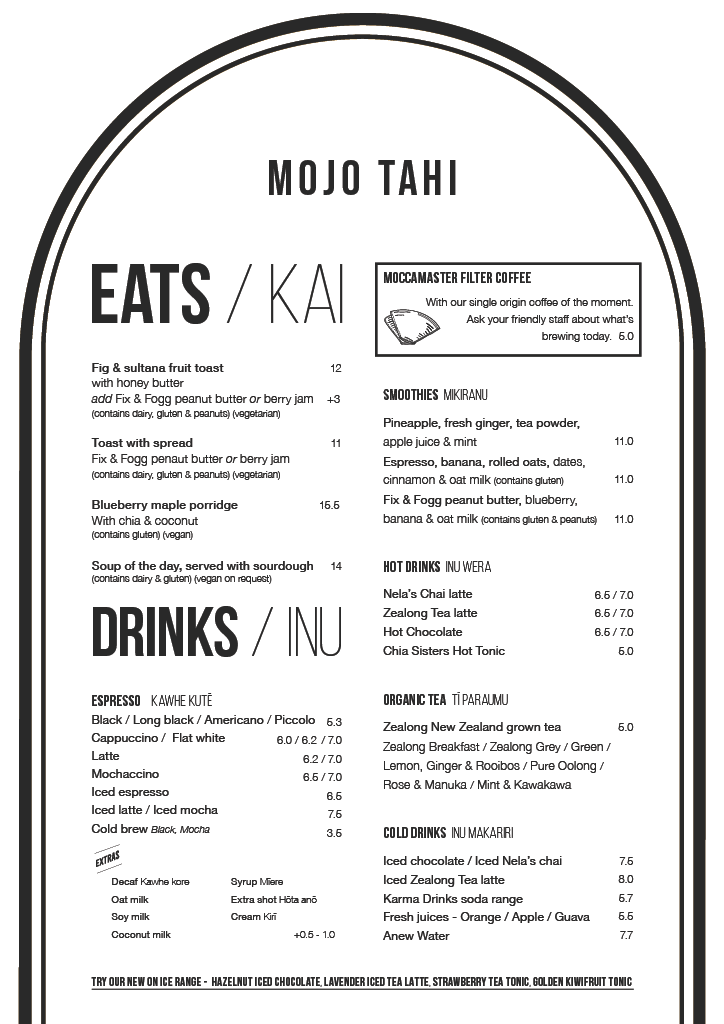 
                  
                    Mojo Tahi - Wellington
                  
                