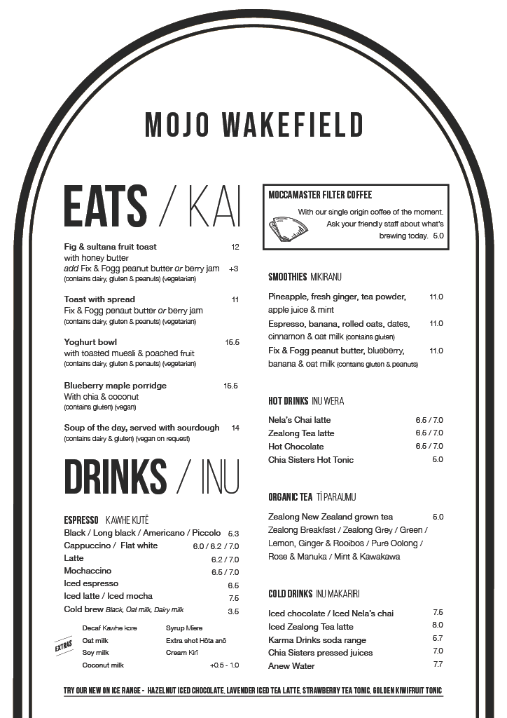 
                  
                    Mojo Wakefield - Wellington
                  
                