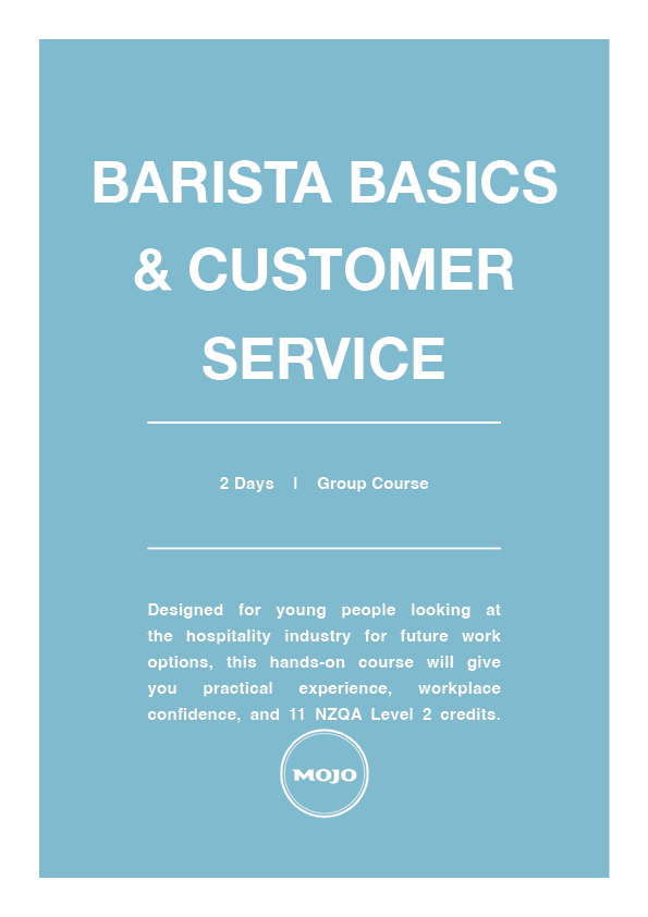 Barista Basics & Customer Service