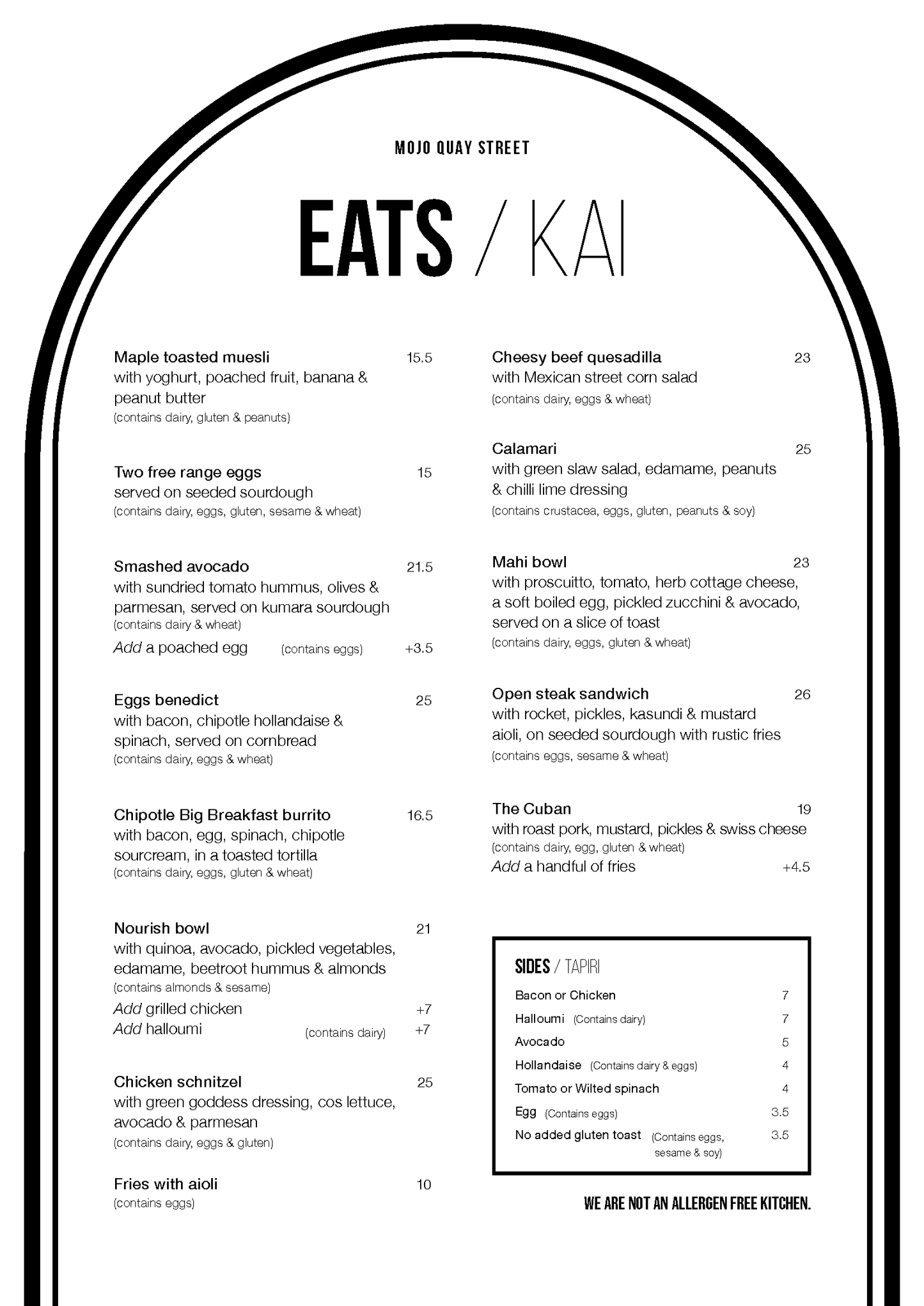 
                  
                    Mojo Quay - Auckland
                  
                