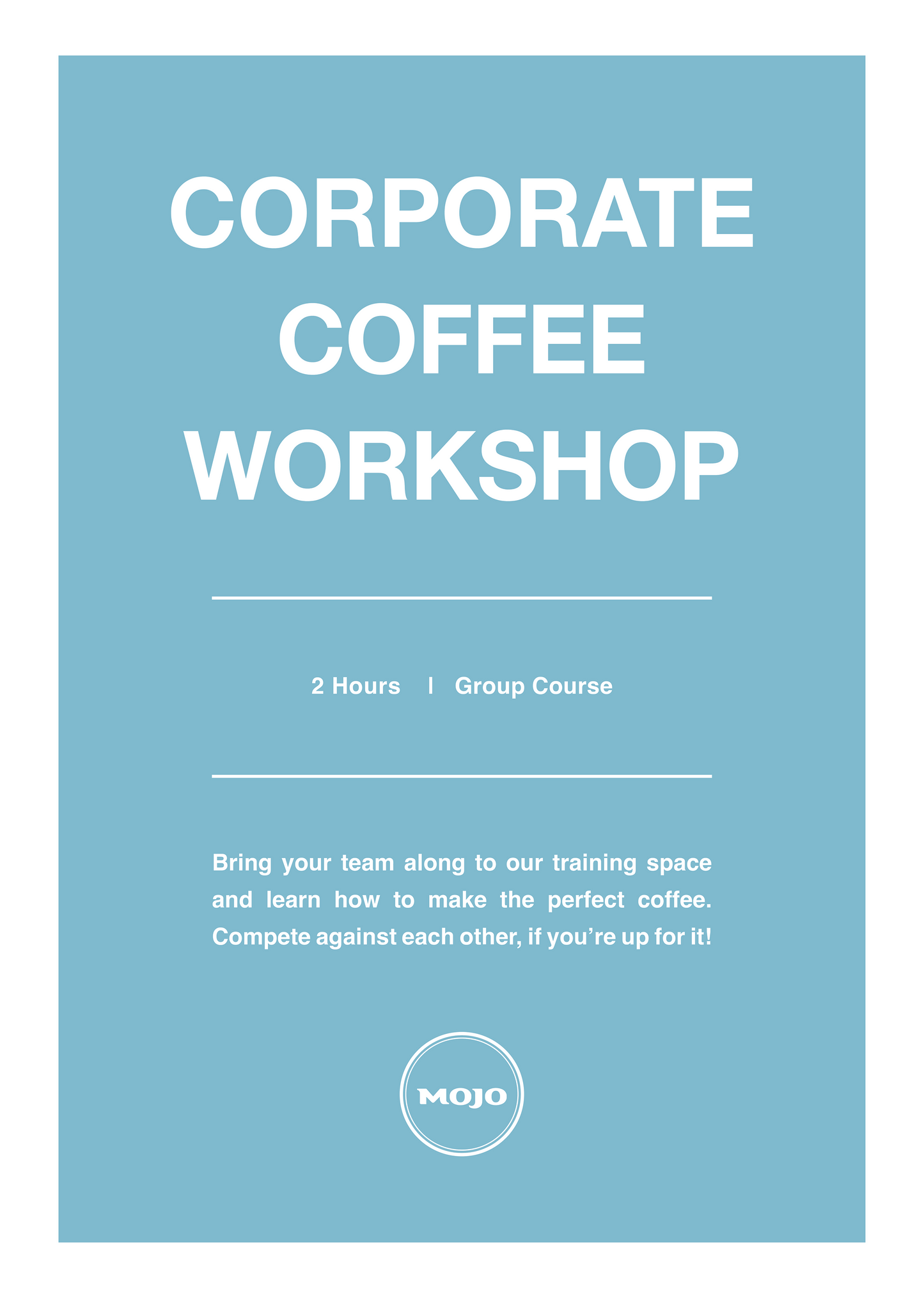 Corporate Coffee Workshop