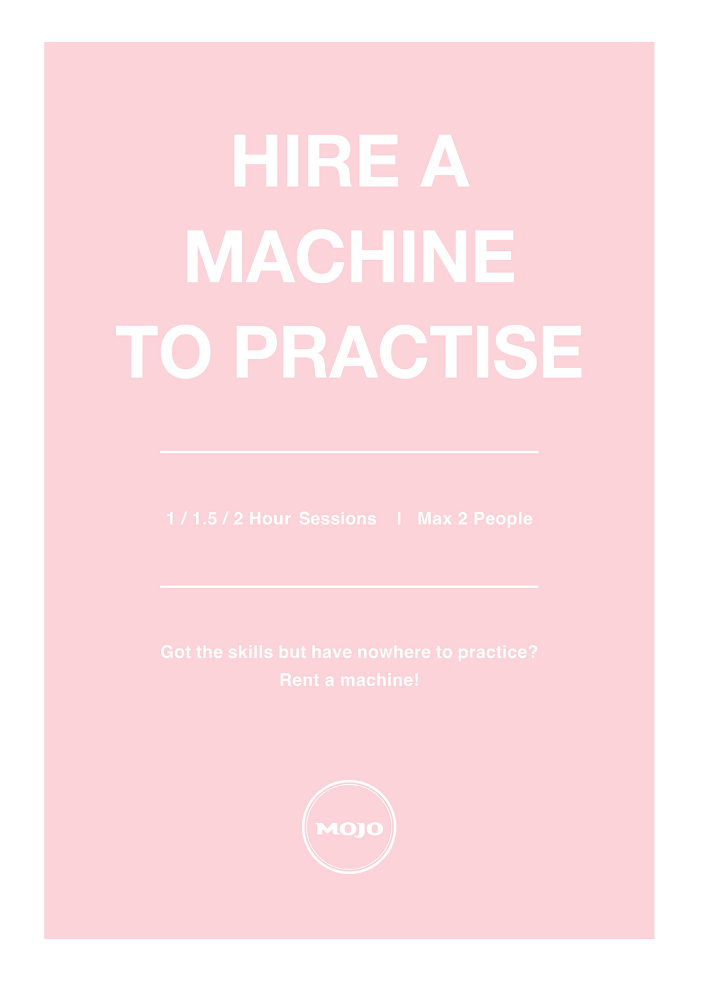 Hire a machine to practice