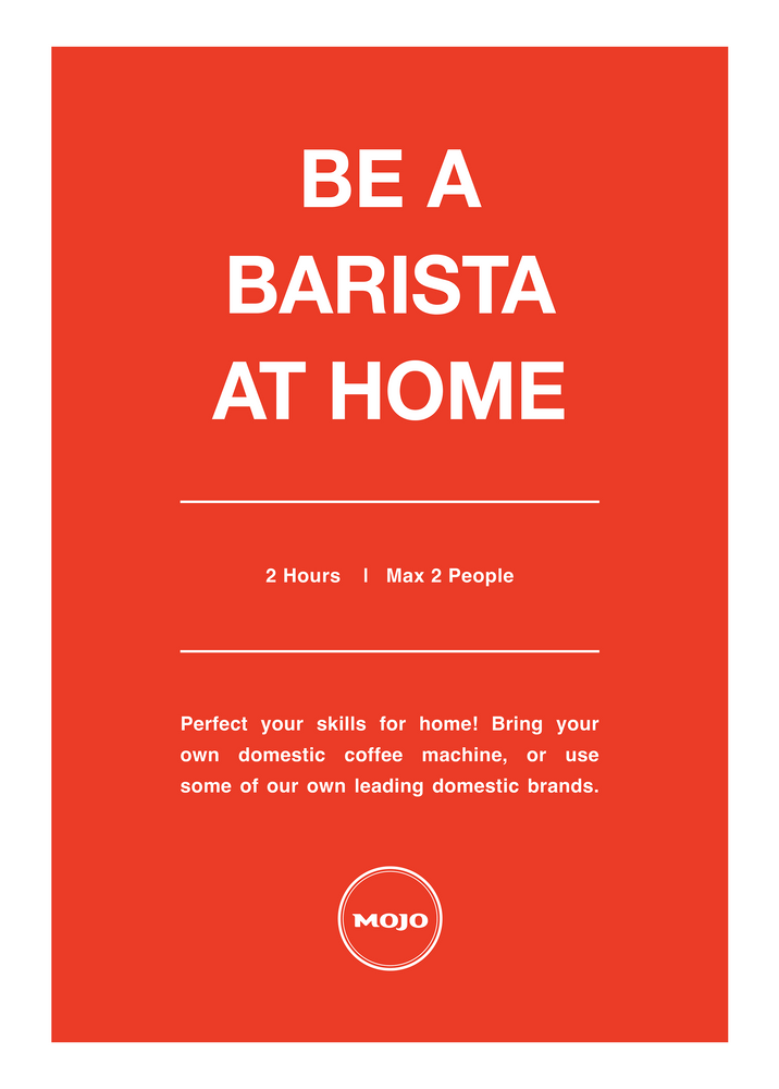 Be a Barista at Home