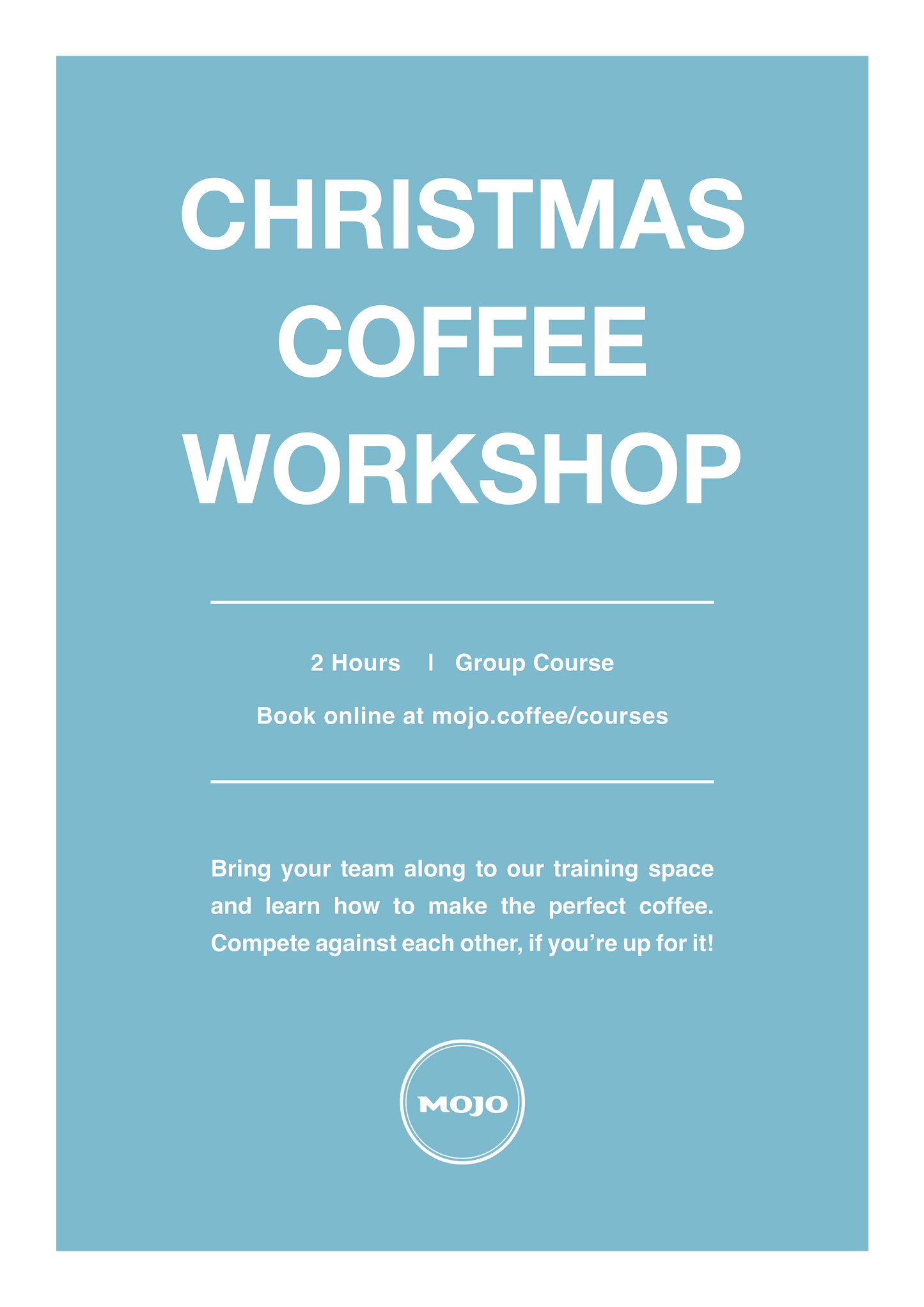 Christmas Coffee Workshop